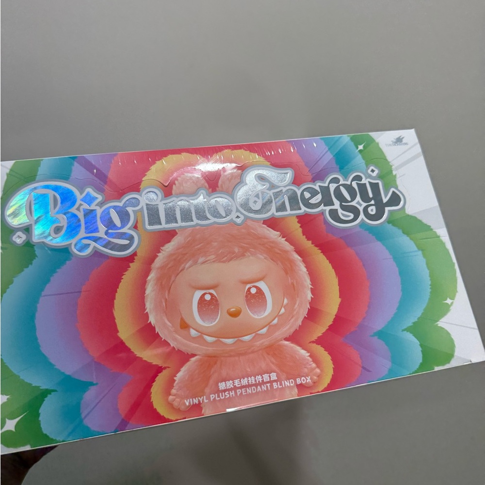 LABUBU “Big Into Energy” Tie-Dye Full Set – Colorful Edition (One Size)